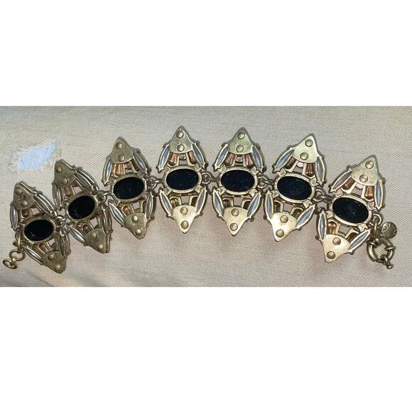 J.Crew Vintage Chunky Rhinestone Bracelet - Picture 5 of 9